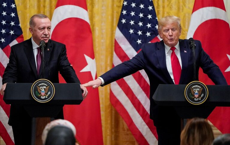 TURKIA PRESIDENT MET TRUMP