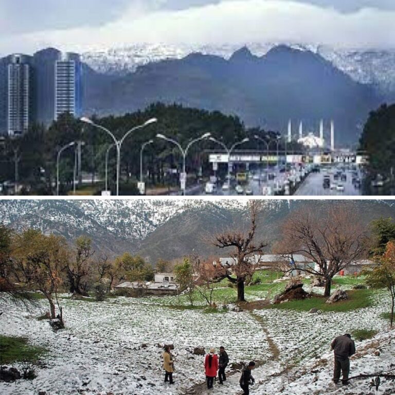 SNOWFALL IN ISLAMABAD