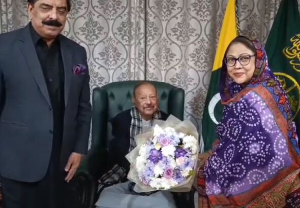 faryal br sultan meeting