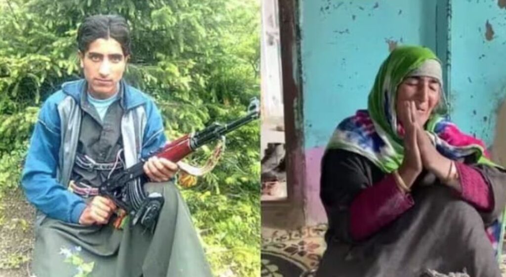 Woman who urged Hizbul commander son to surrender dies